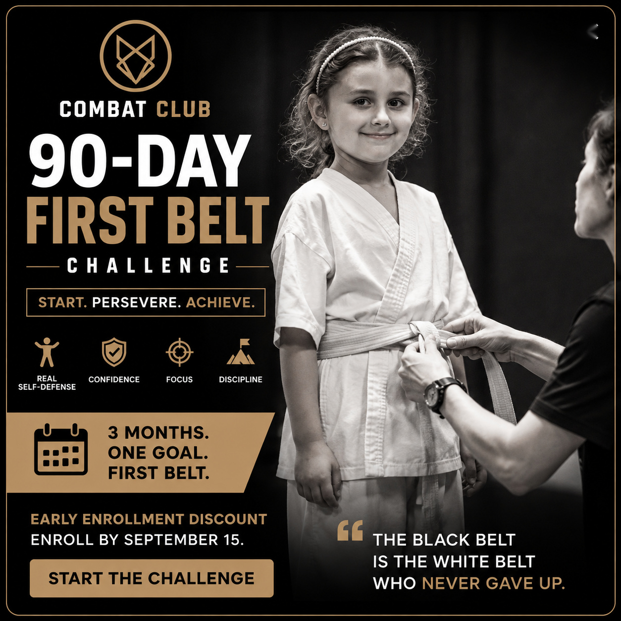 90 Day First Belt Challenge